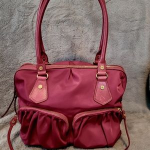 MZ Wallace Jane Tote | Large MZ Nylon Multi-zip Bag with Leather Handles